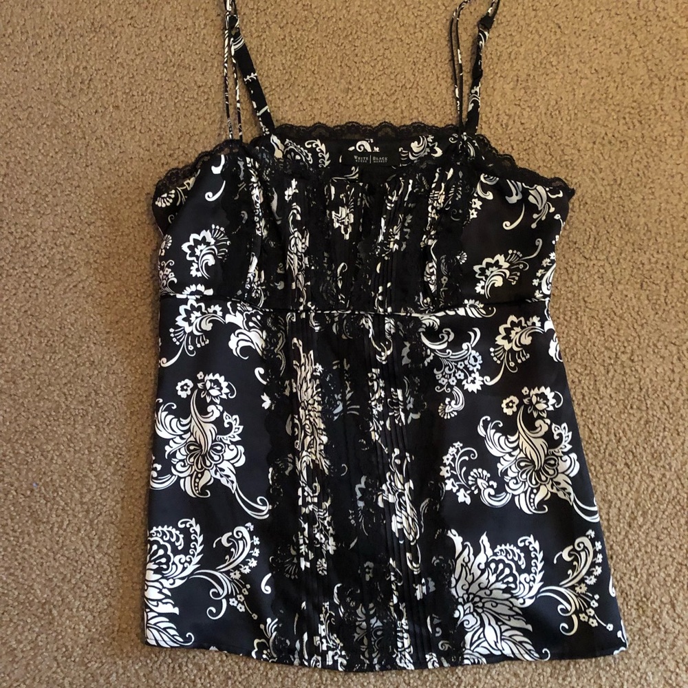 NWT White House Black Market silk camisole